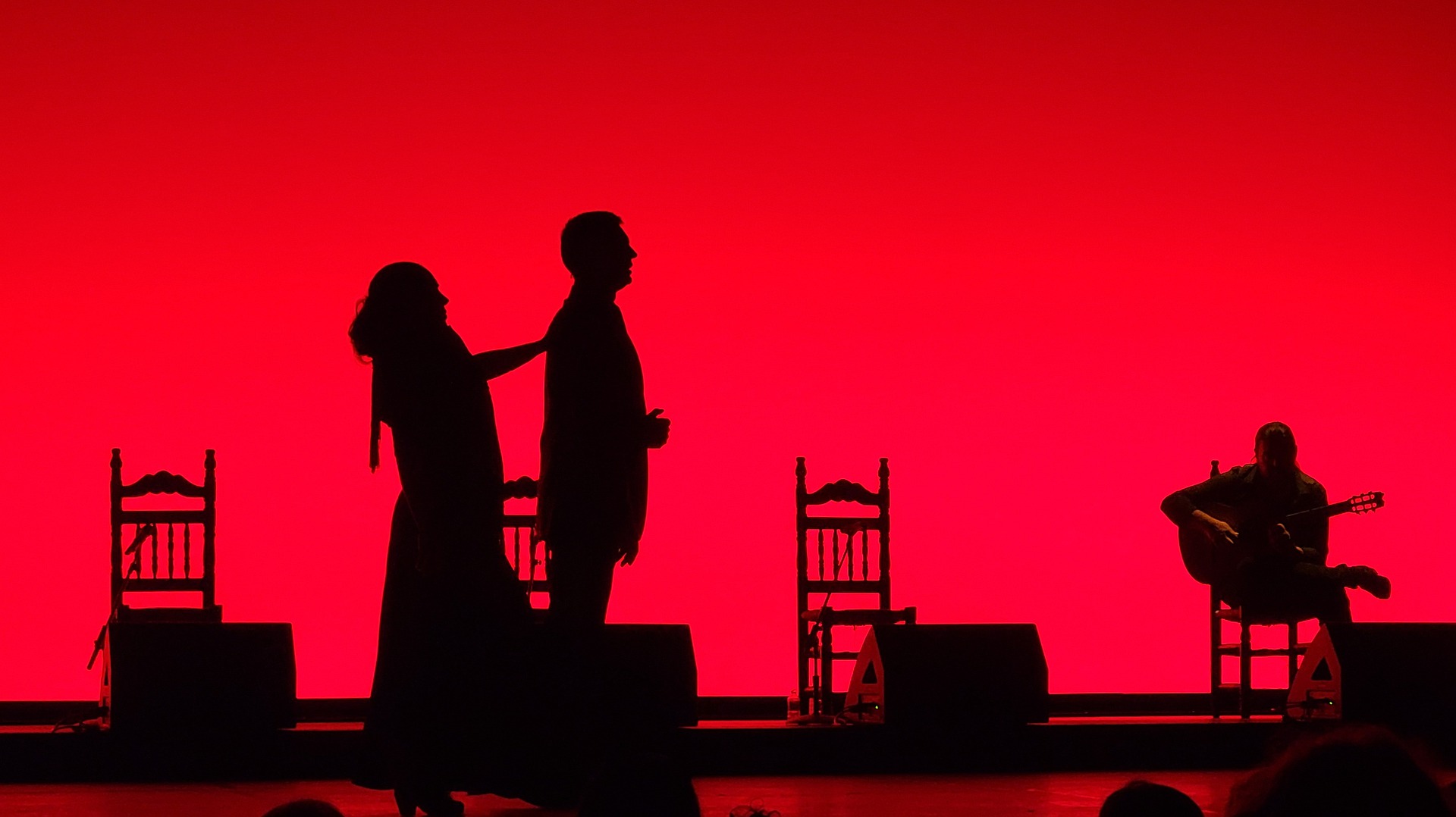 Espectáculo de flamenco en el Palacio Andaluz