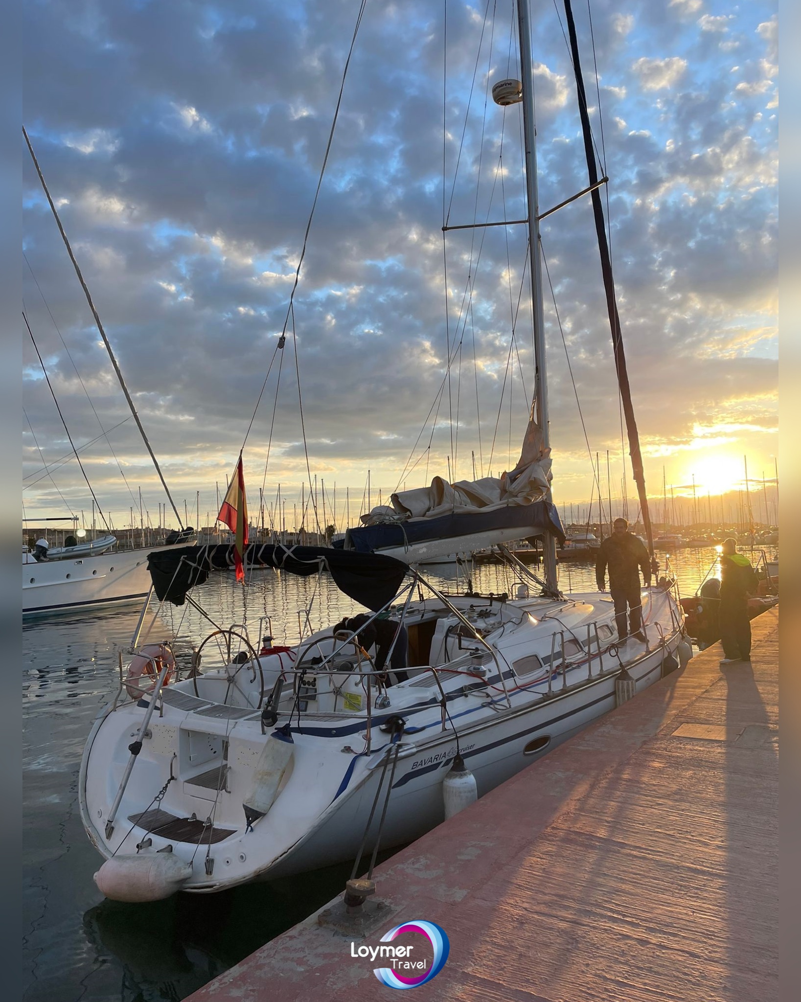 Bootsfahrt Woche Málaga-Ibiza