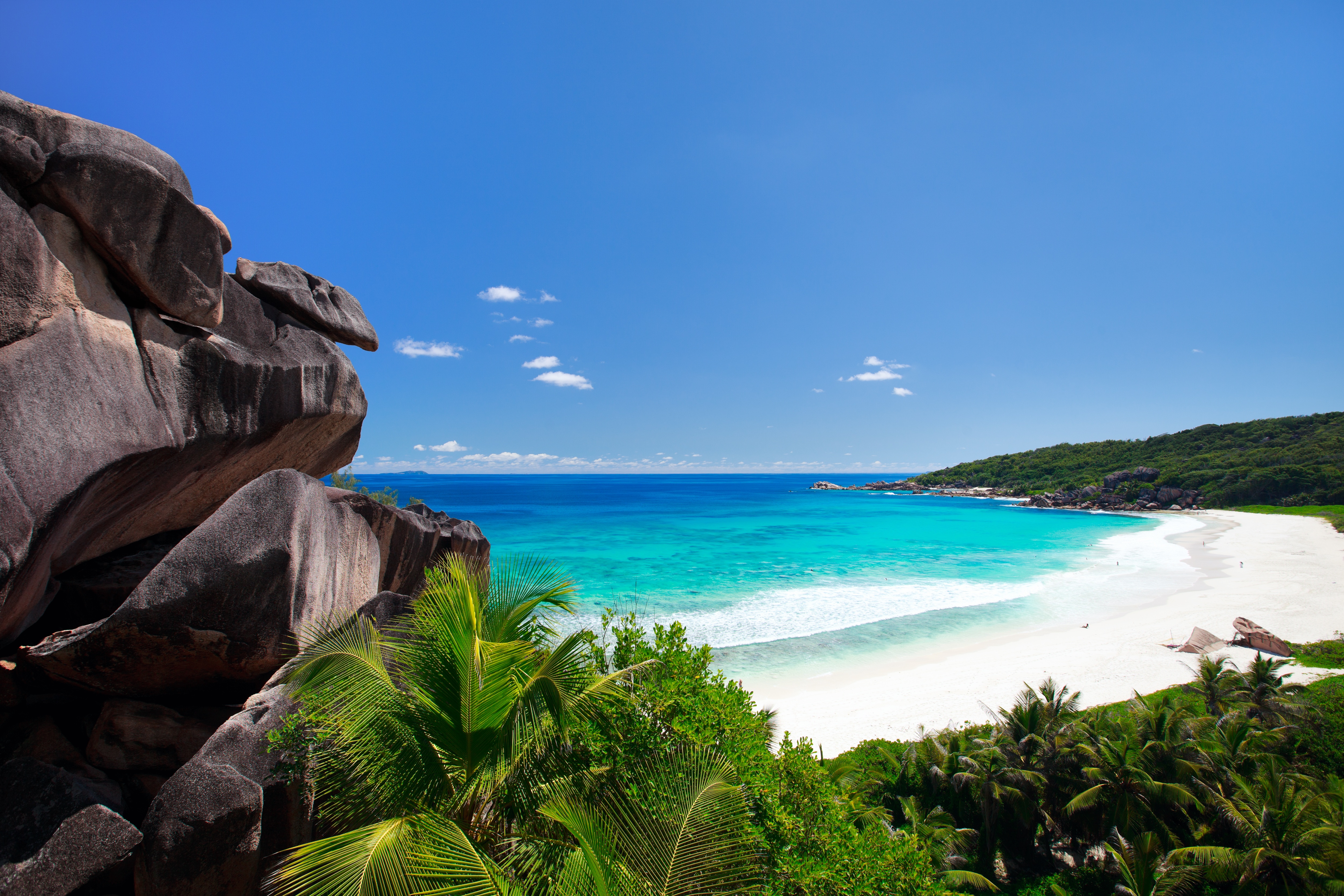 La Digue / Isla Moyenne
