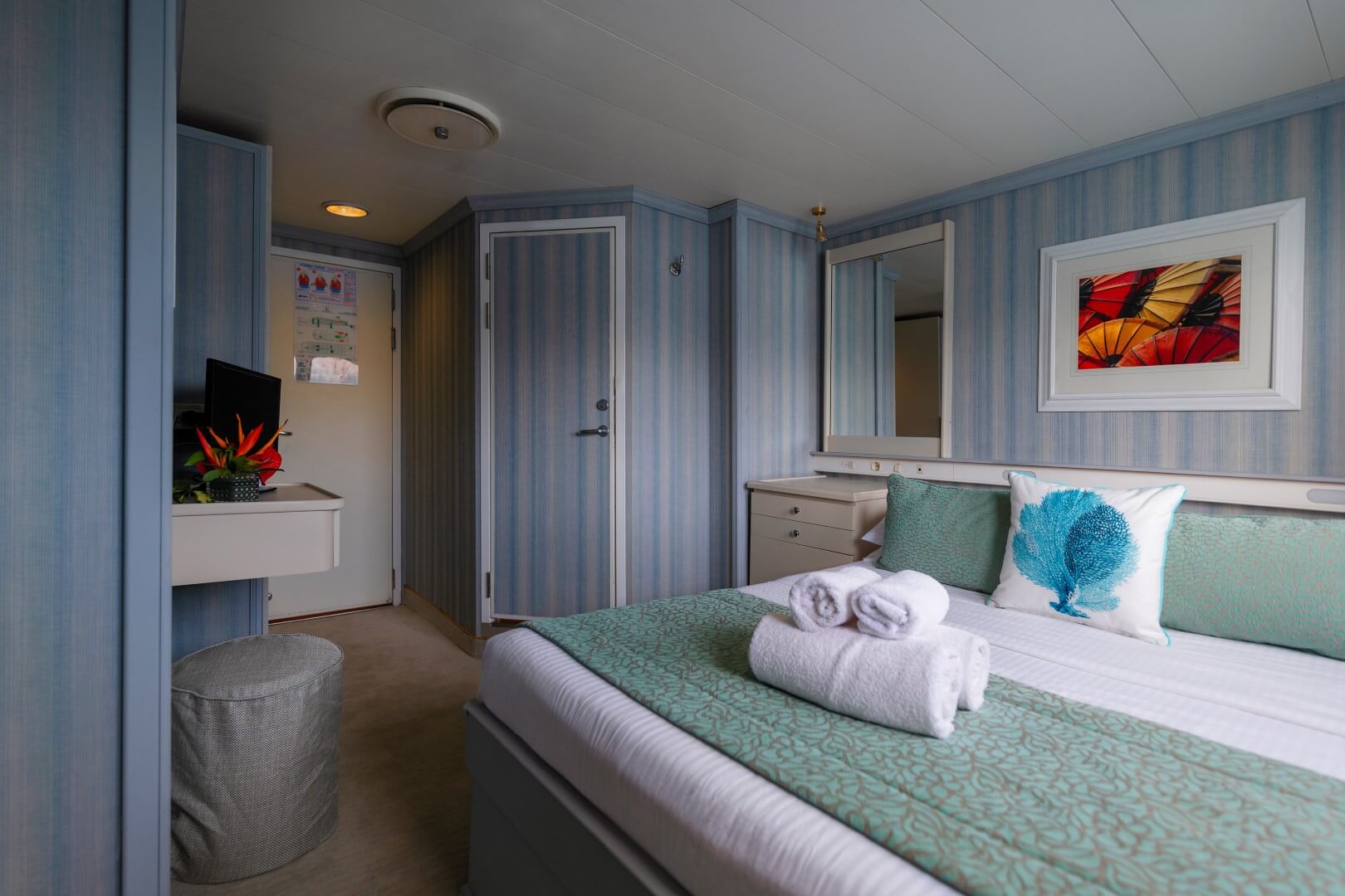 Cabina A Crucero Boutique Variety Cruises PEGASUS
