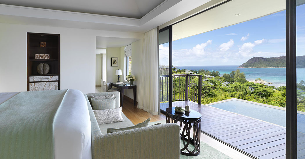 Oceanview Pool Villa Hotel Raffles Seychelles