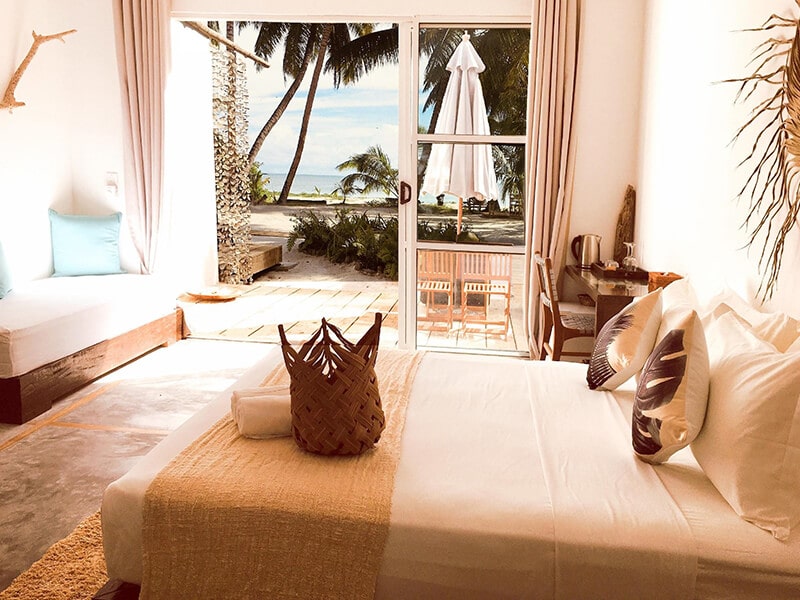 Beach House - Beach Superior Room en Bliss Hotel Praslin