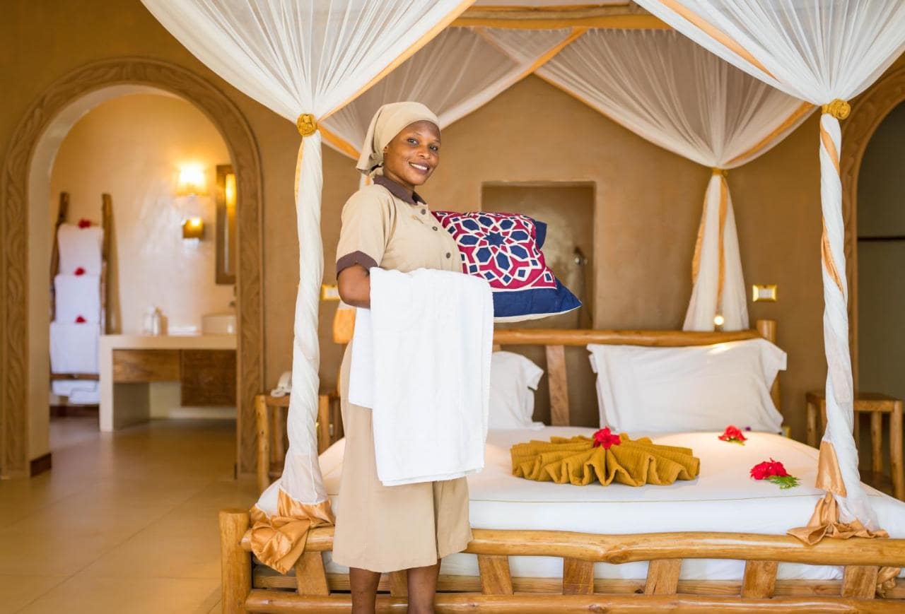 Deluxe Garden View Hotel Gold Zanzíbar Beach House & Spa