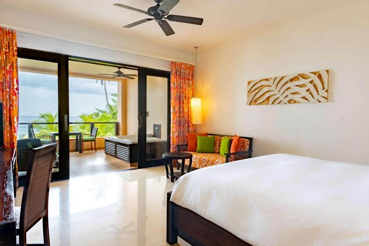 King Deluxe Ocean View en Hotel Hilton Seychelles Allamanda