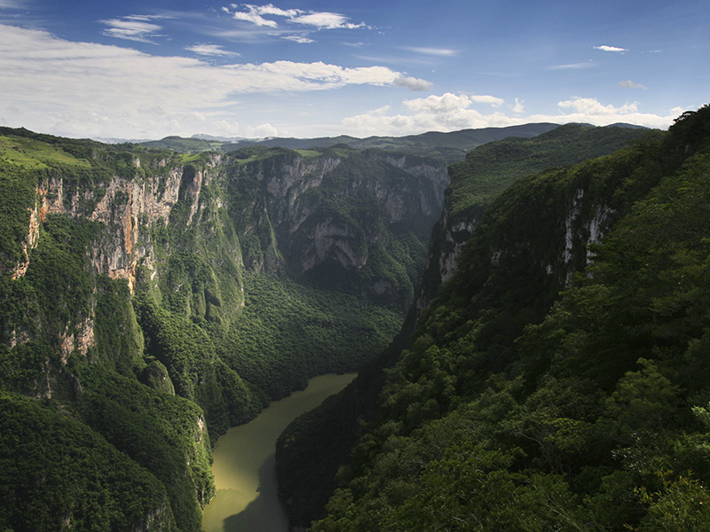 CIUDAD de MEXICO / TUXTLA (Cañón del Sumidero) / SAN CRISTOBAL