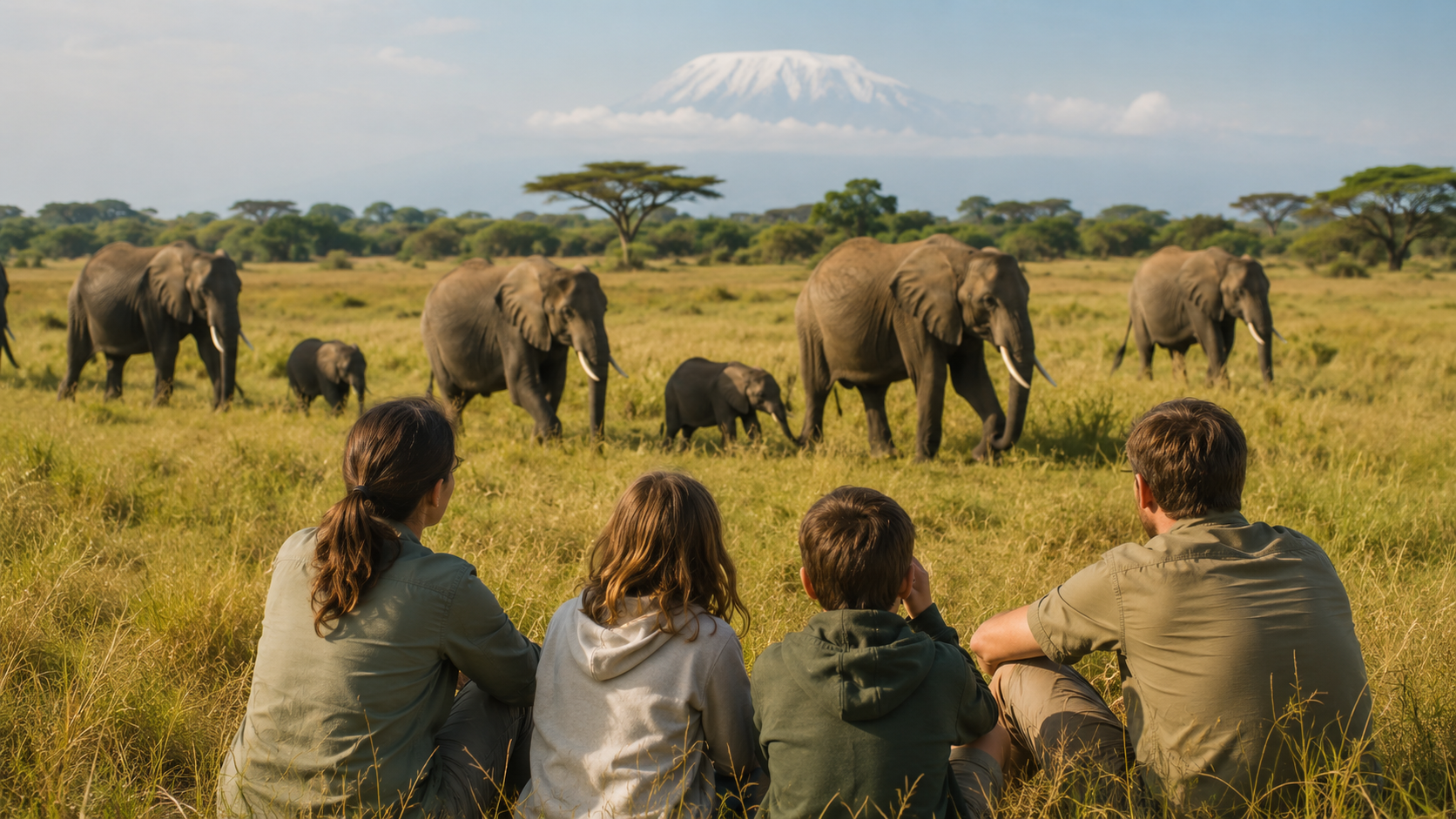 Salida de safari en el Serengeti