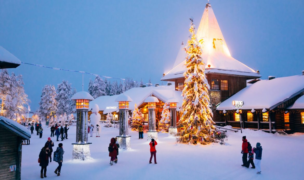 Visita a Papá Noël en Finlandia