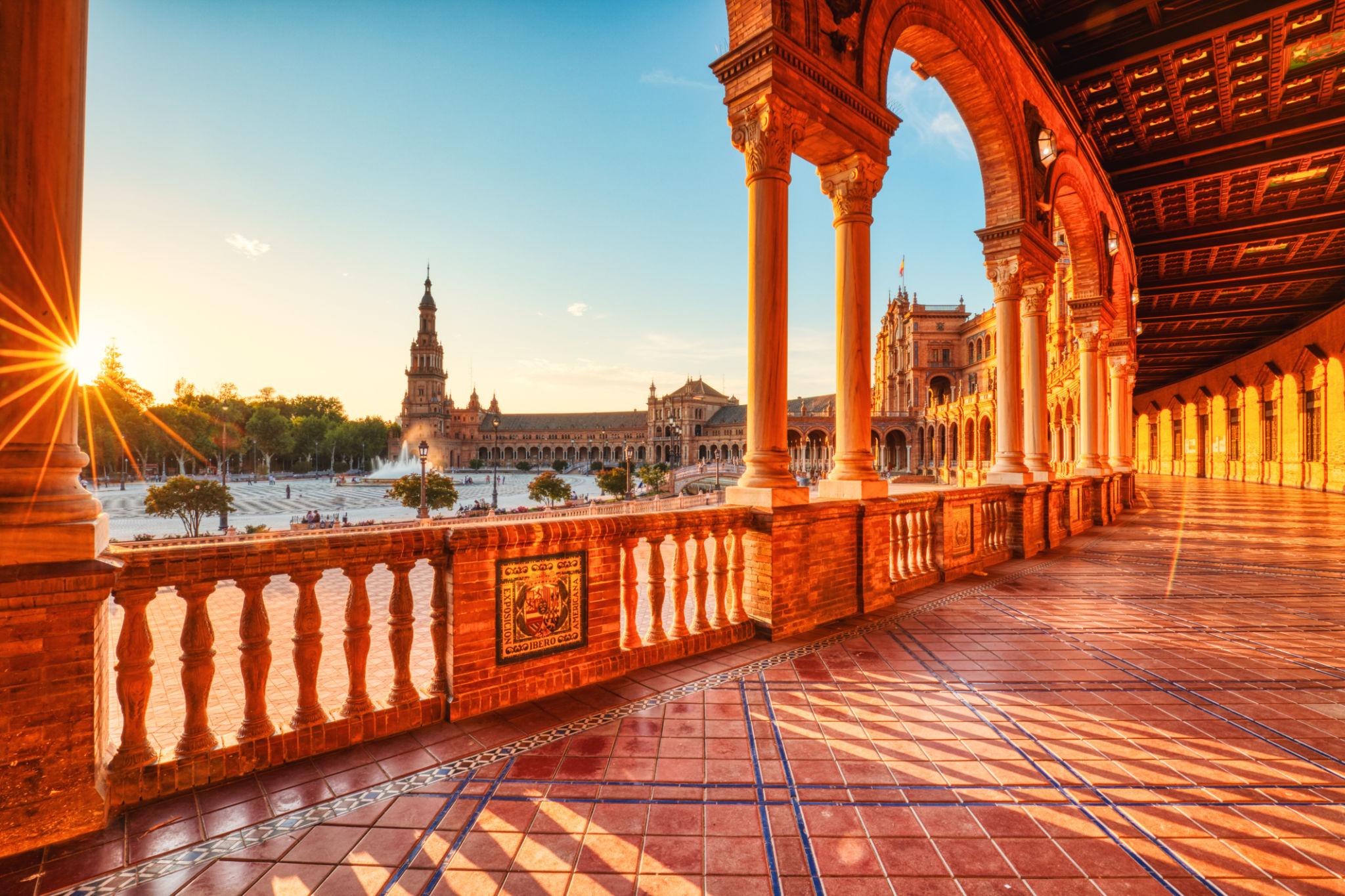 Granada, Córdoba, Sevilla