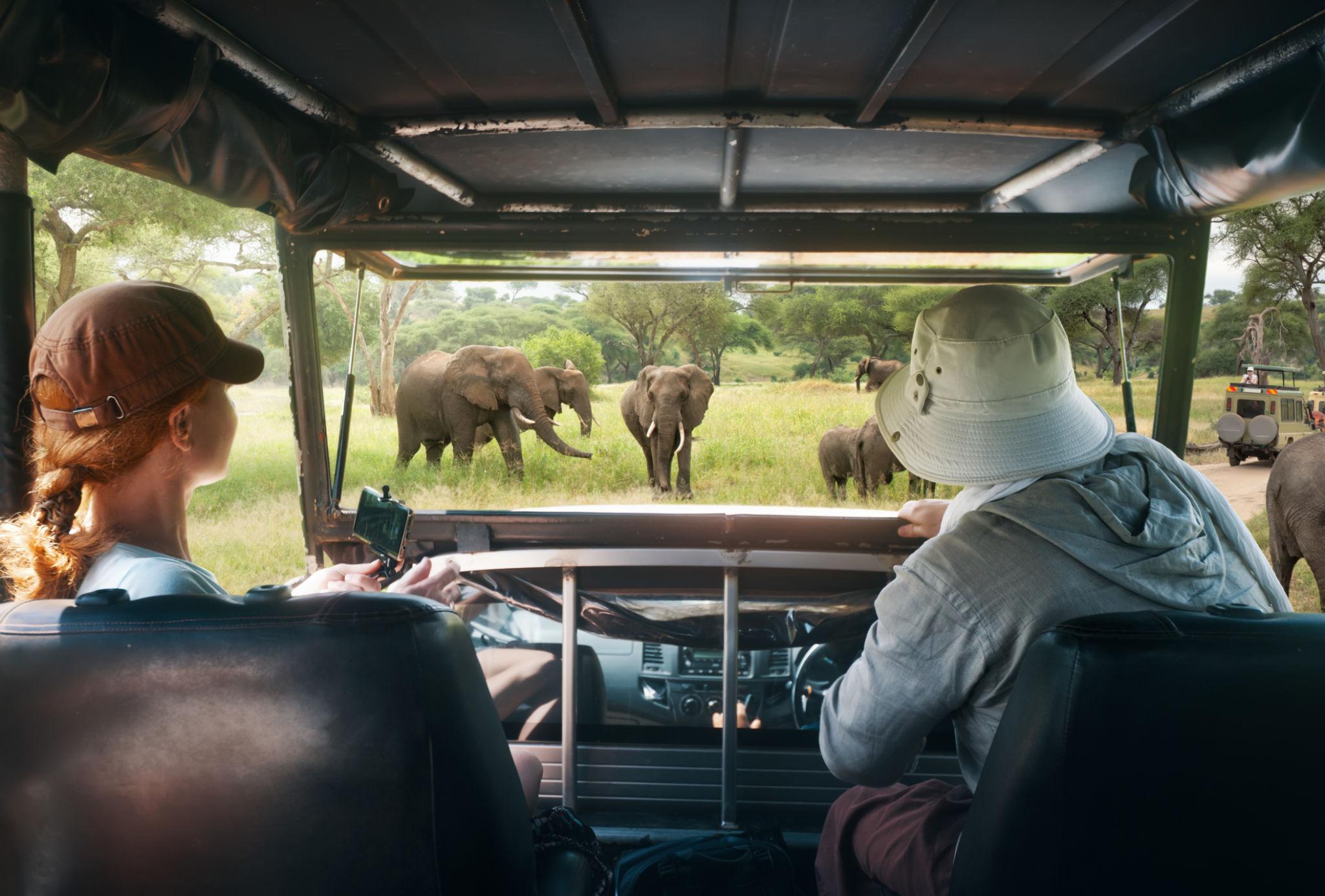 Salida hacia el Parque Nacional de Yala