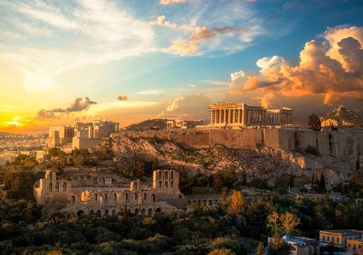 Llegada a Atenas