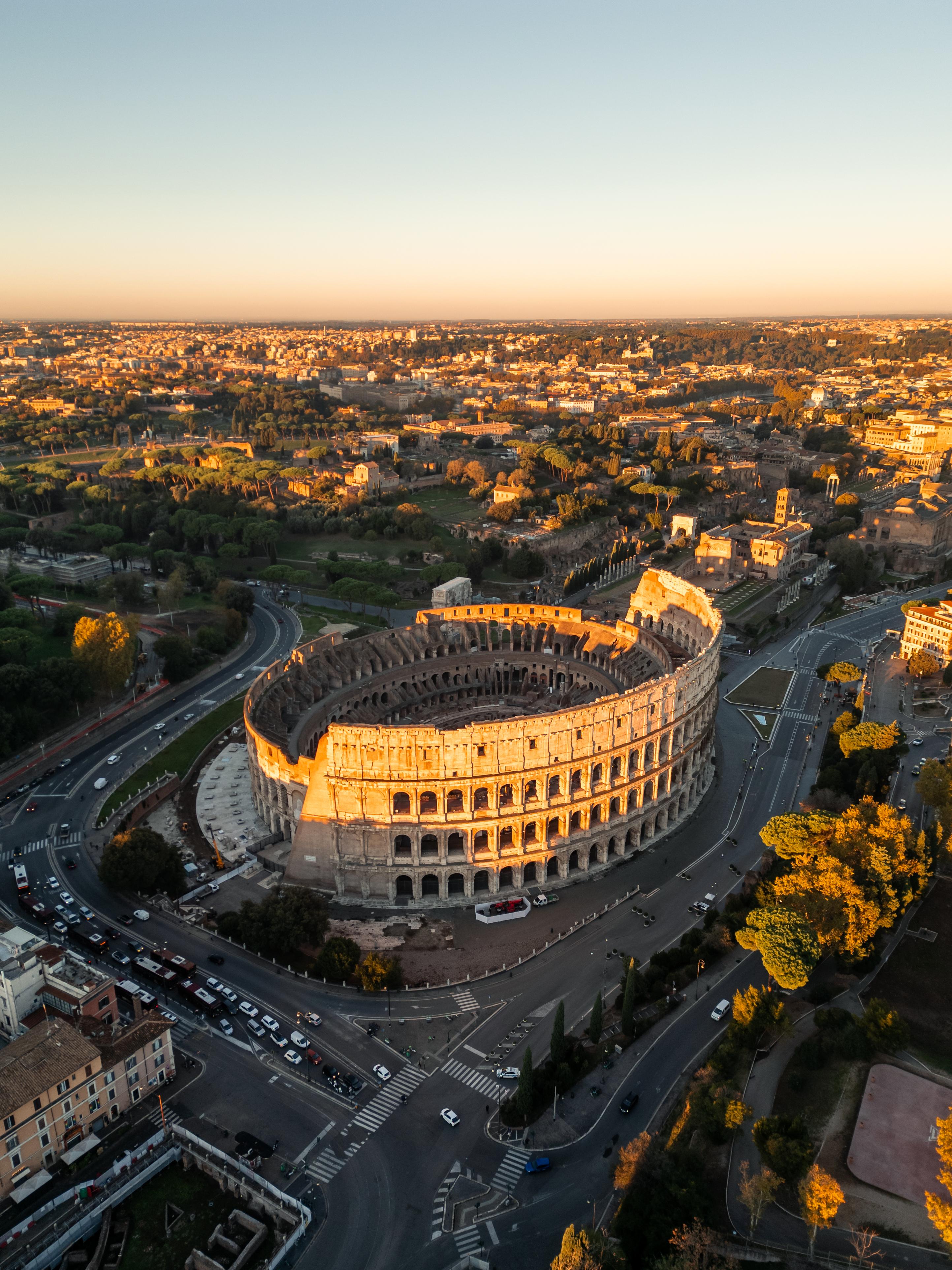 Llegada a Roma