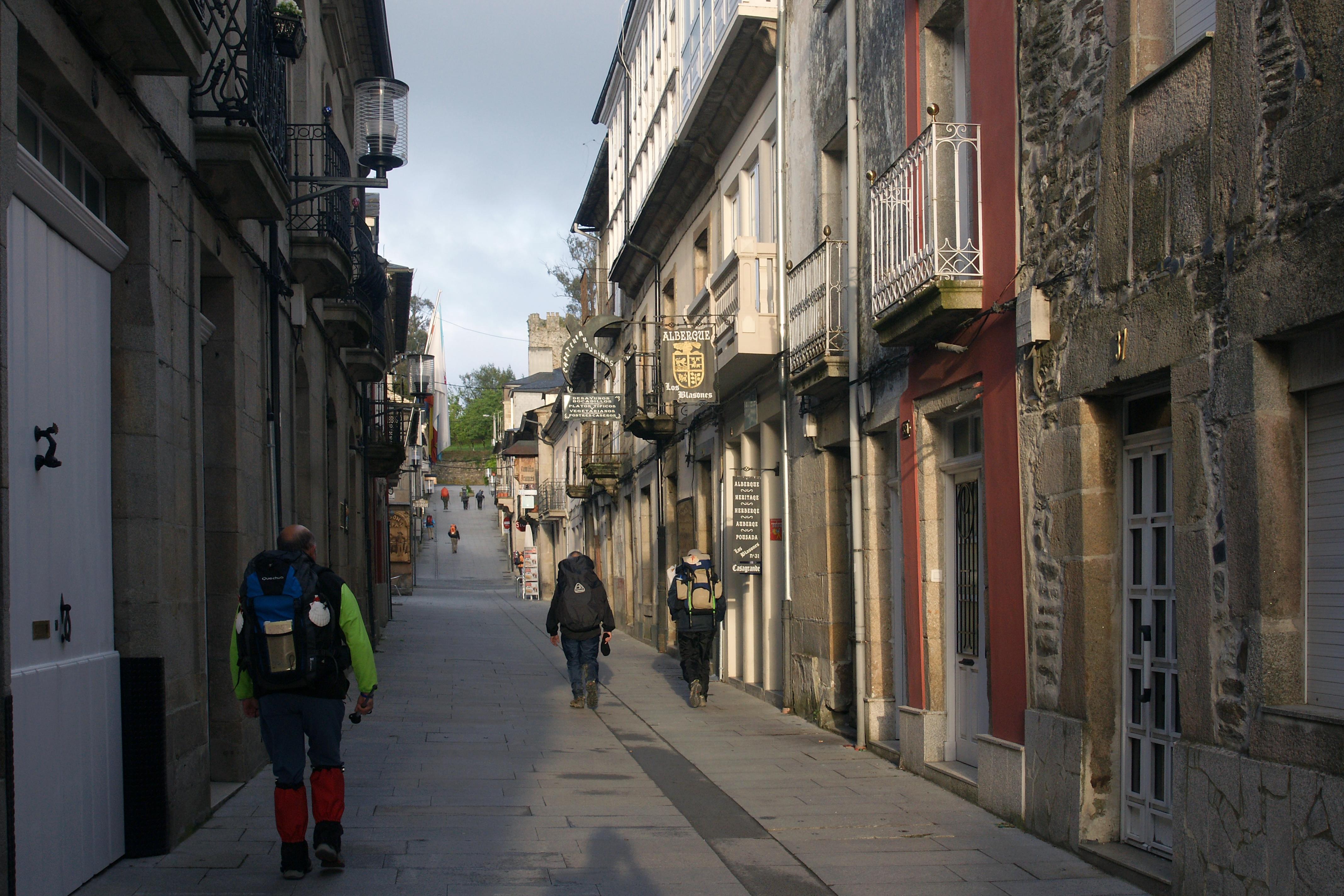 Llegada a Sarria