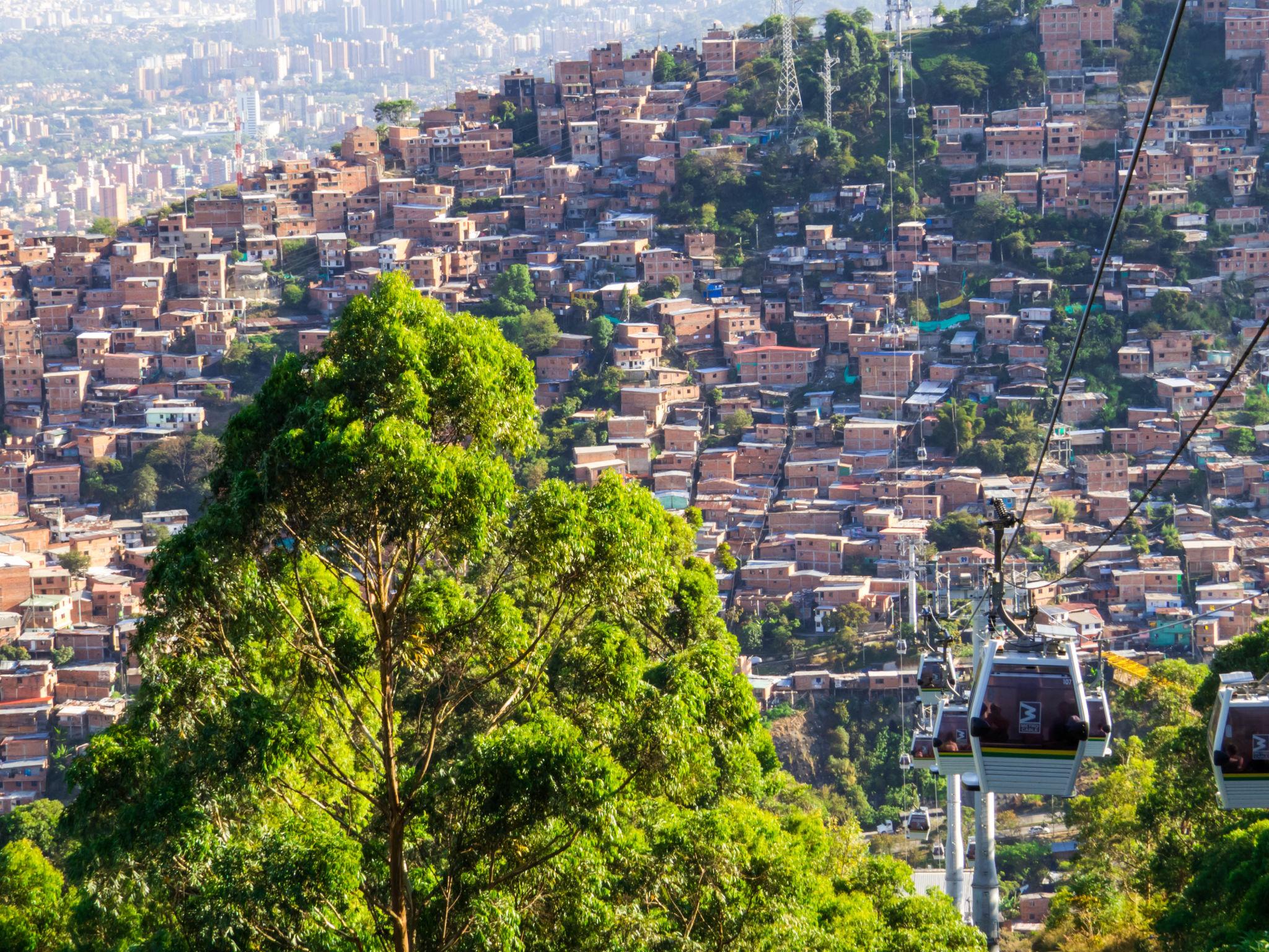 Llegada a Medellín