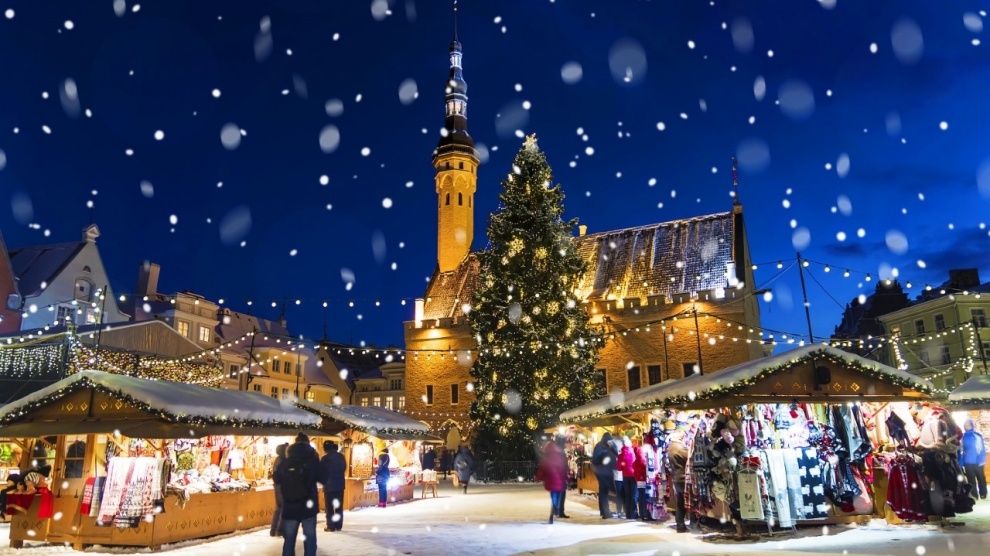 Mercados navideños en Tallin