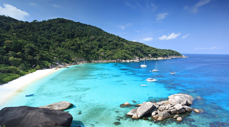 Samui . Praia na Tailândia