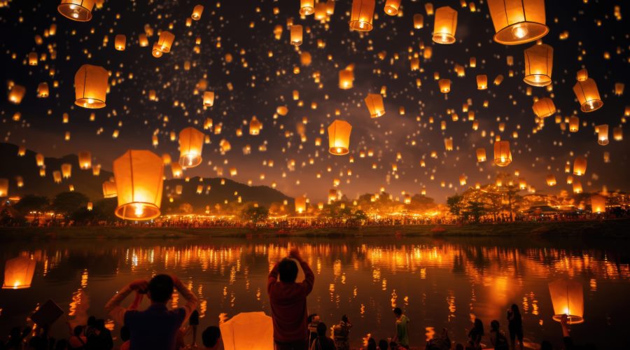 Tailândia . Especial Festival das Lanternas em Chiang Mai