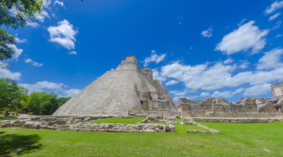 Visitas em Uxmal