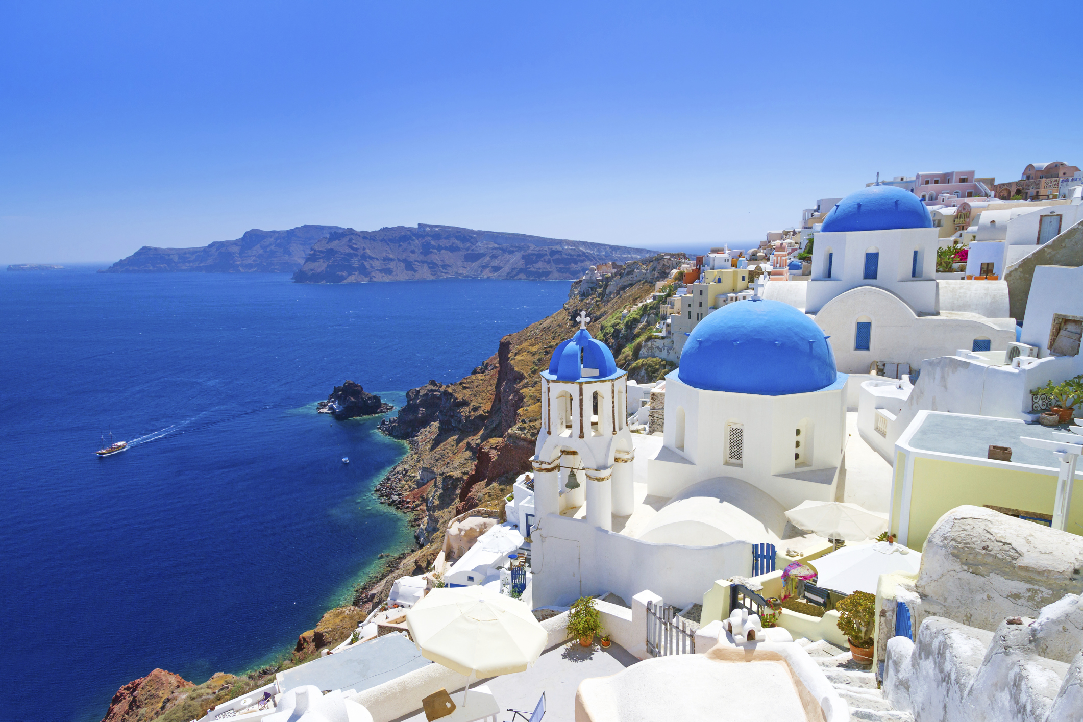 Cruzeiro em Santorini