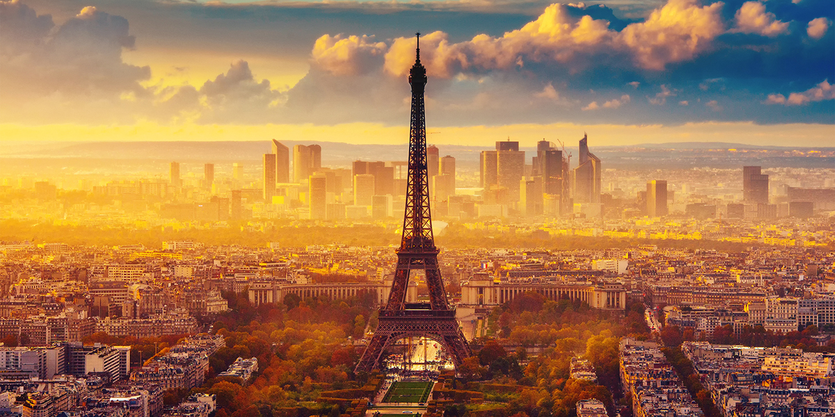 París y Postales de Italia