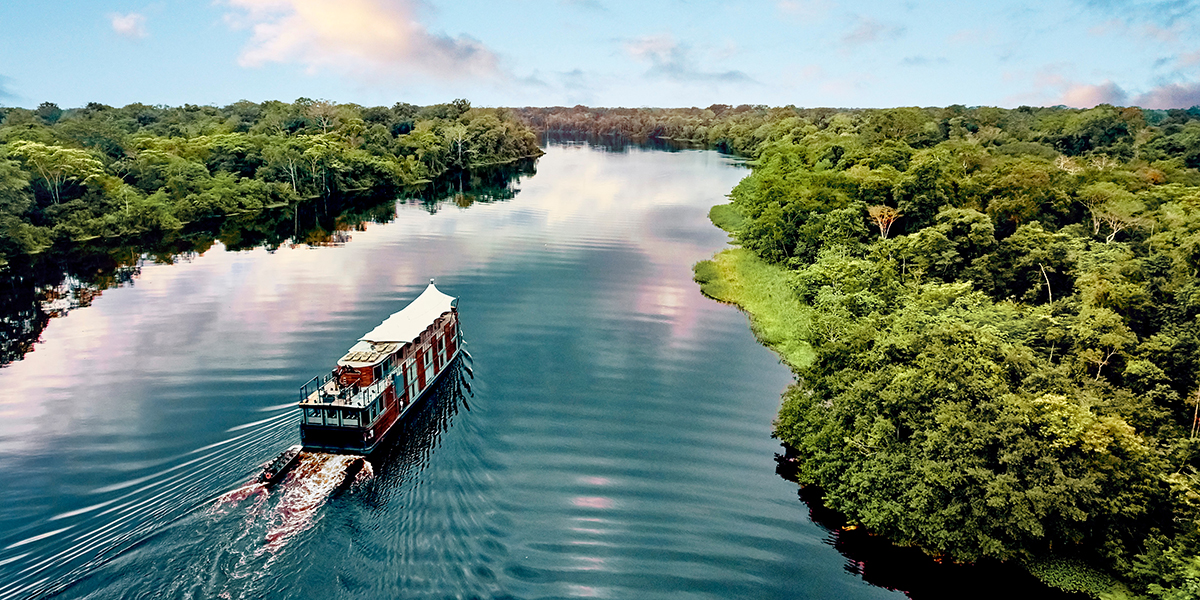 CRUCERO por el AMAZONAS