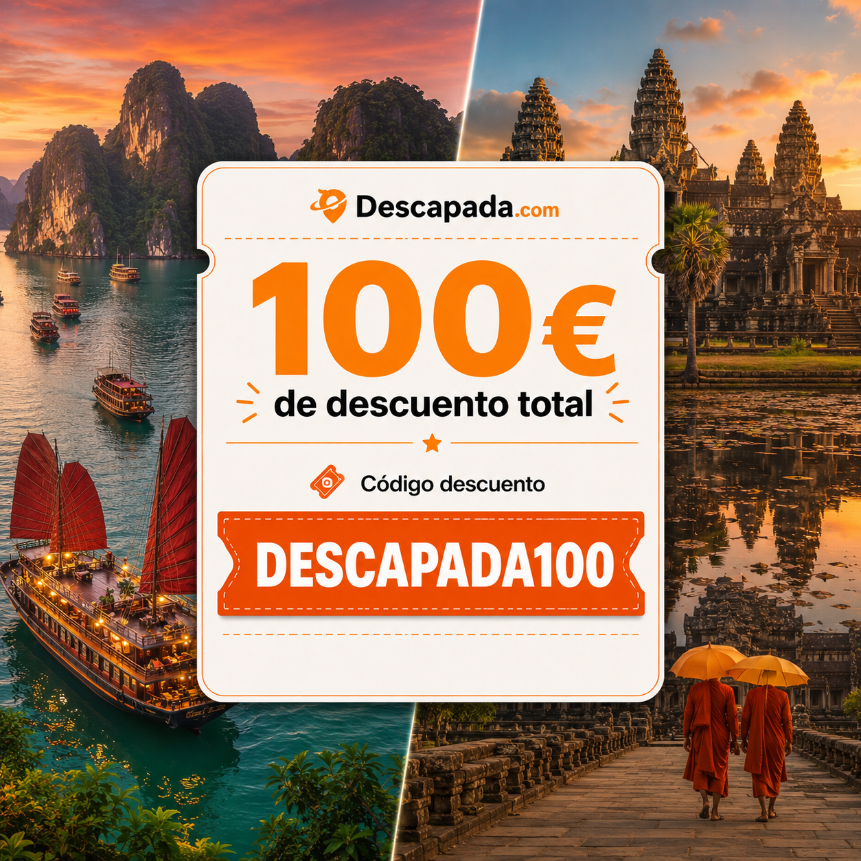 Viaje a Vietnam y Camboya en 15 días