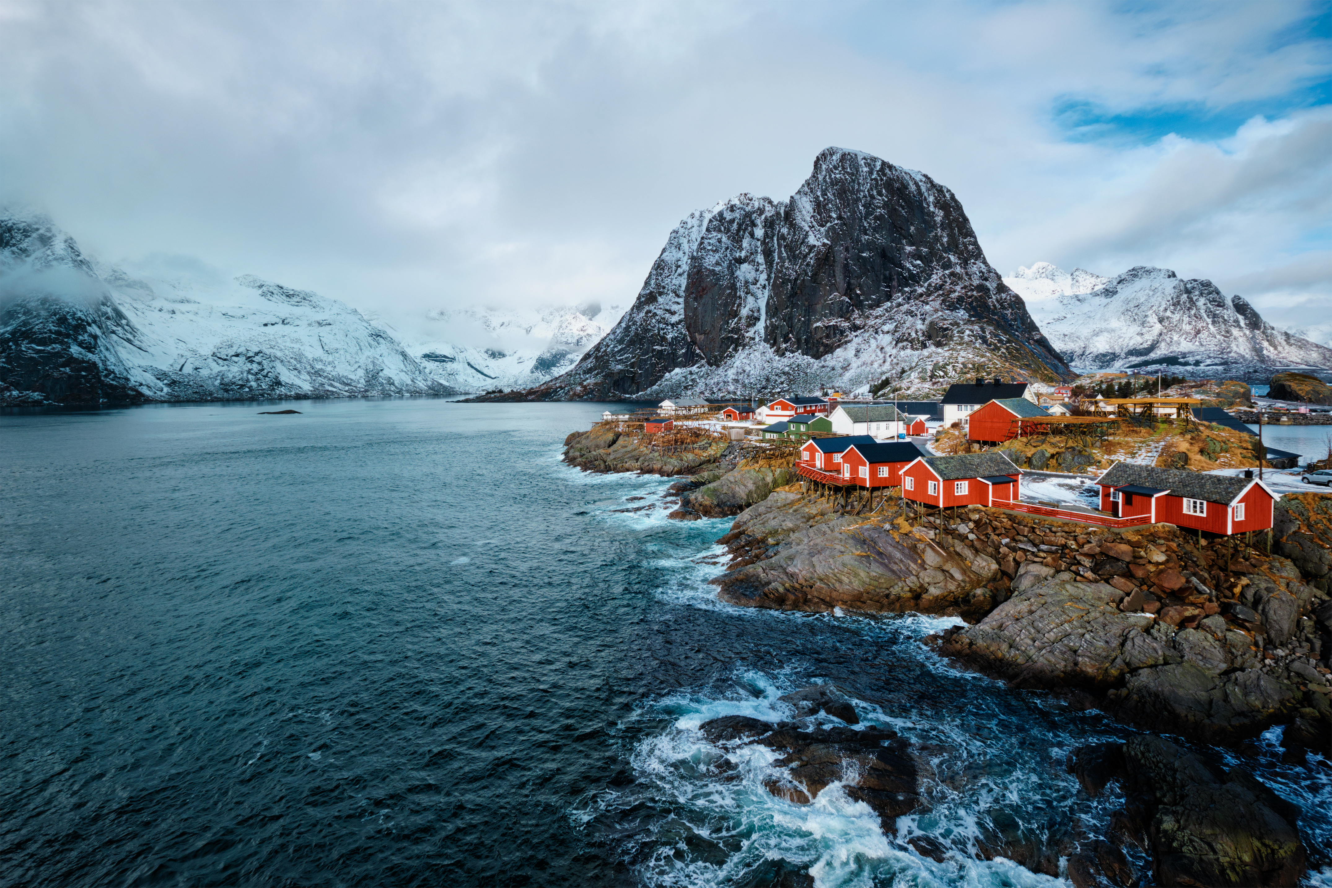 Islas Lofoten en grupo