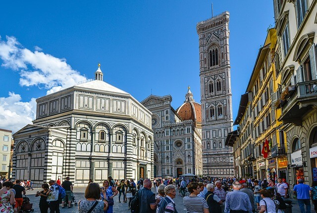 Transporte en tren Roma-Venecia