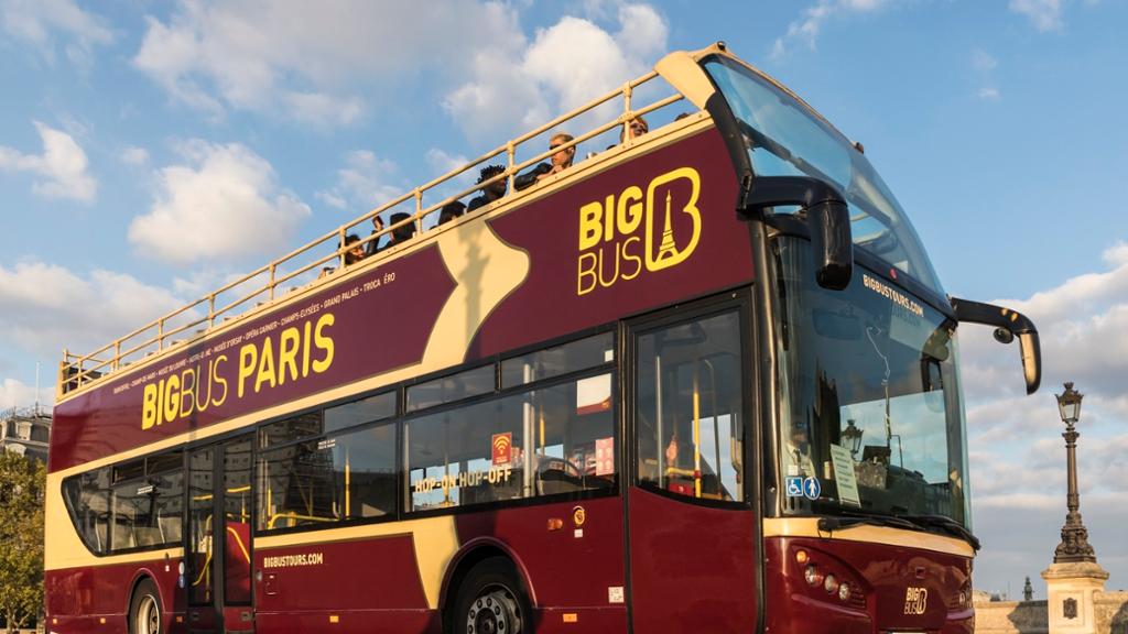 Autobús turístico de París, Big Bus, con audio-guía (48 horas)