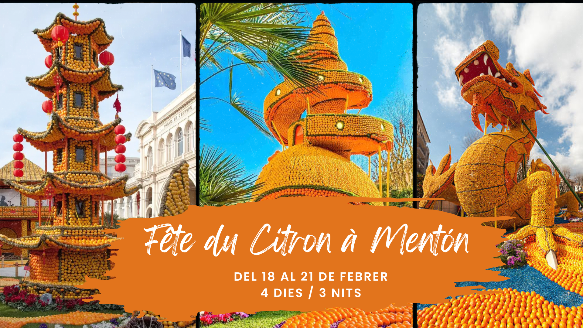Fête du Citron à Mentón