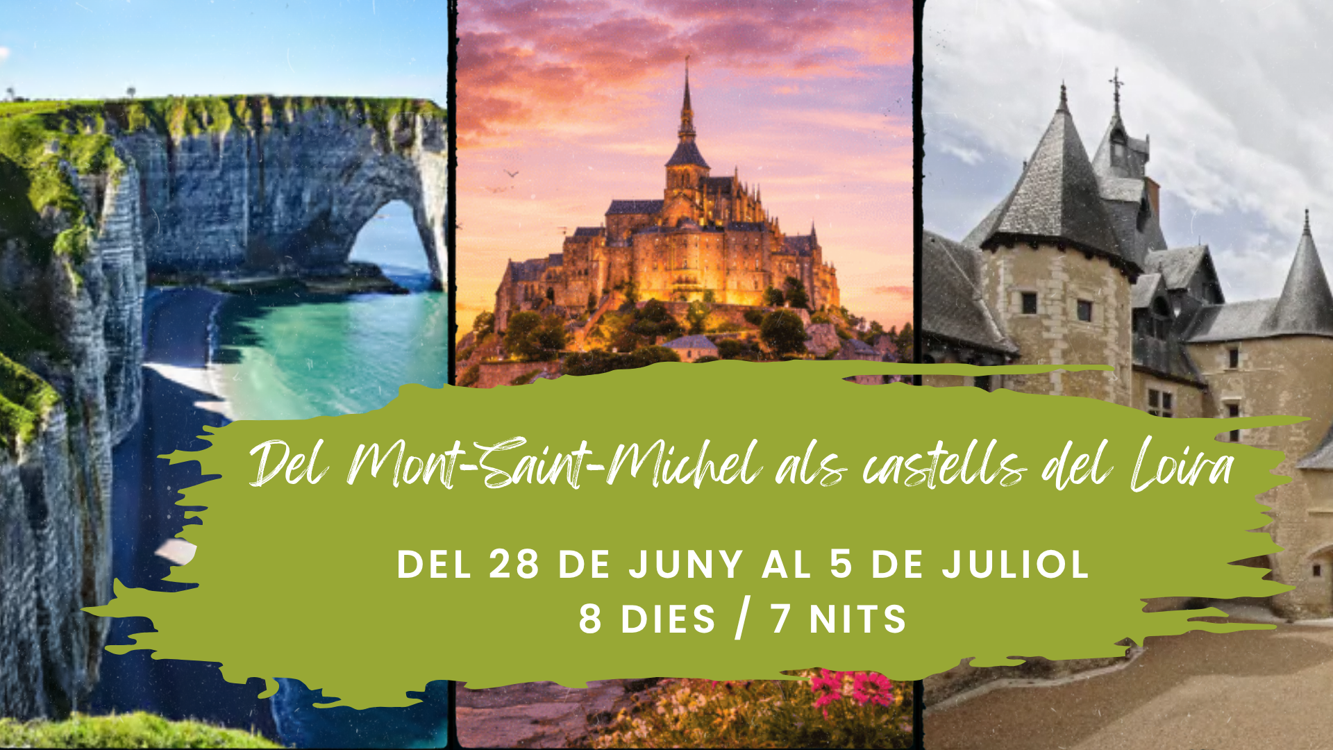 Del Mont-Saint-Michel a los castillos del Loira