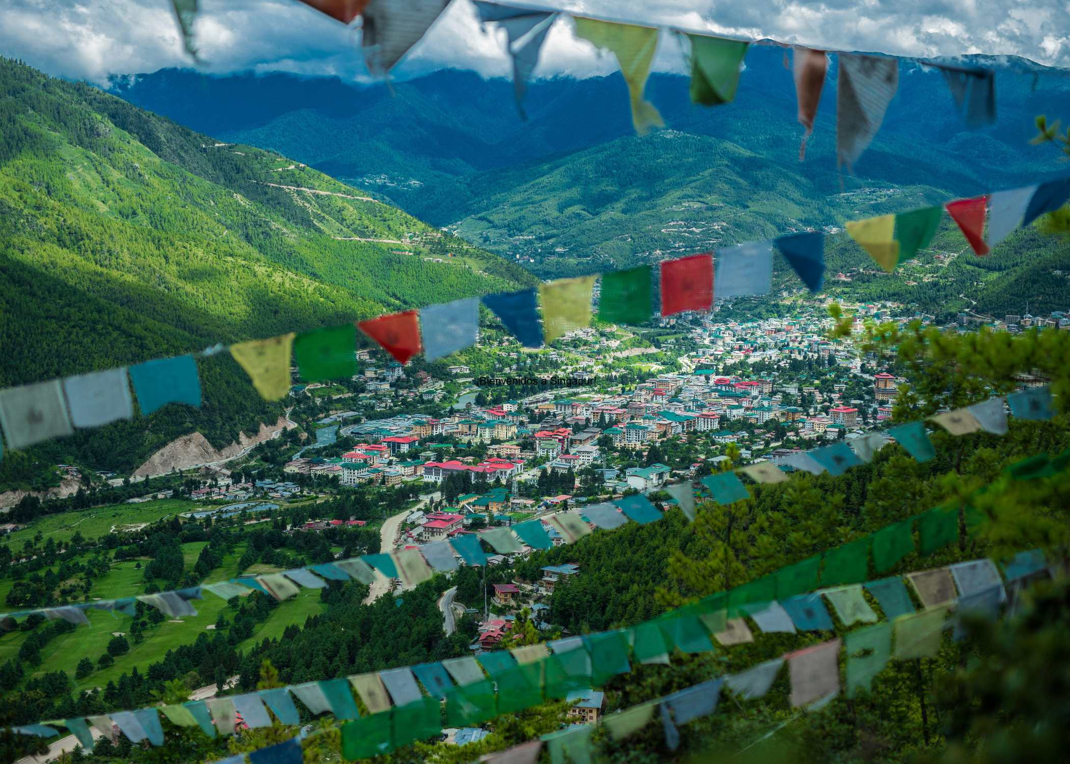 Vuelo hacia el Reino del Dragón - ¡Bienvenidos a Bután! - Capital  Thimphu