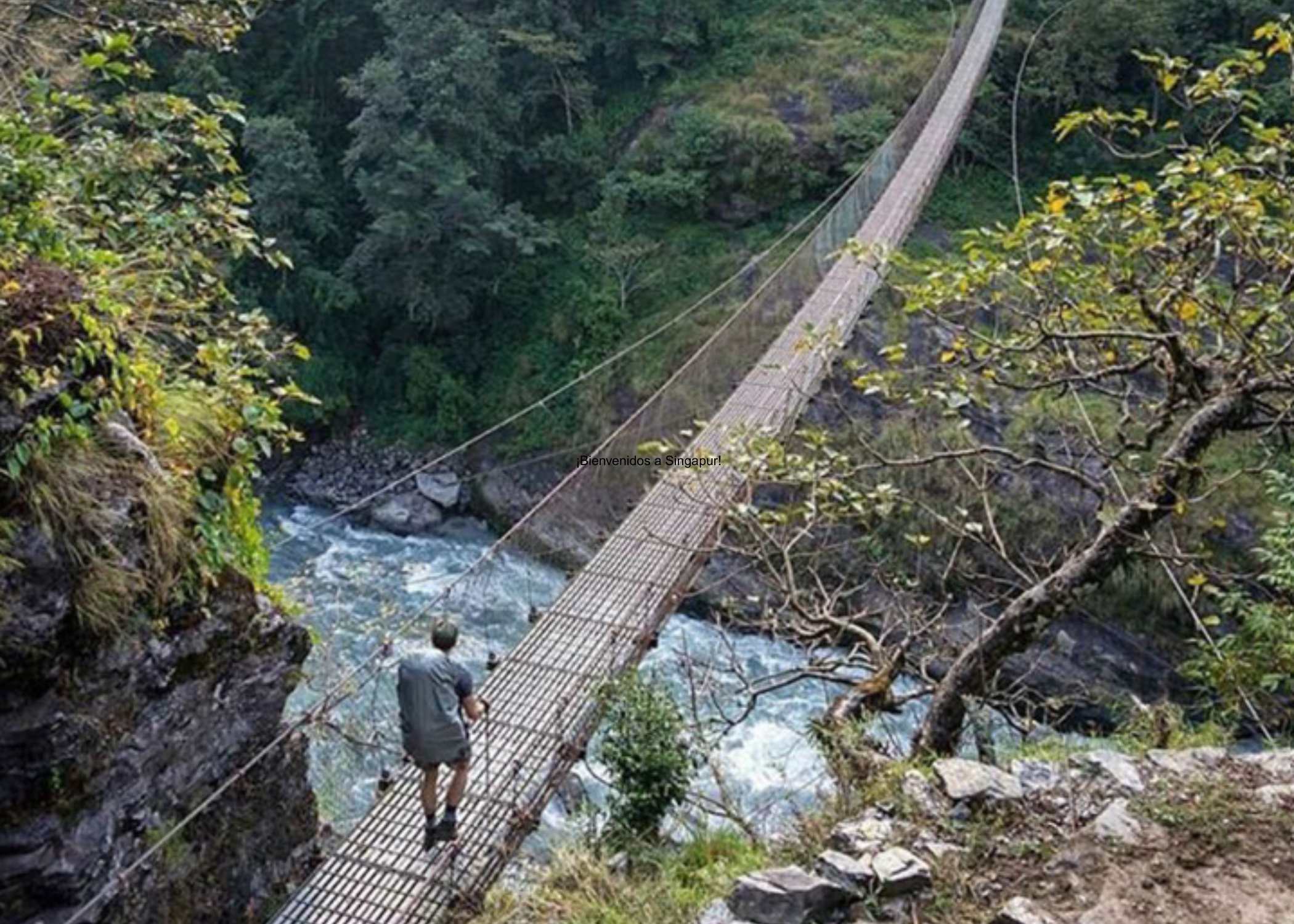 Empieza el trekking por el Himalaya - De Nayapul a Ulleri (2.050 m)