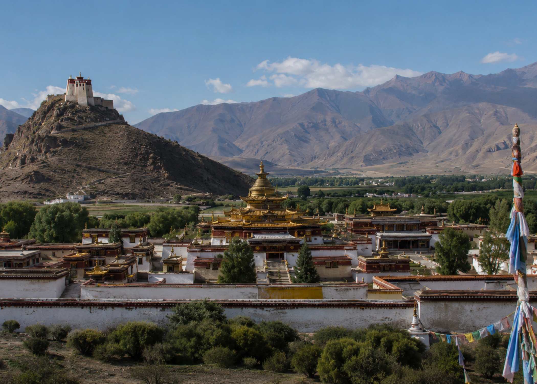 De Lhasa a Tsedang - Monasterios legendarios y los orígenes del Tíbet