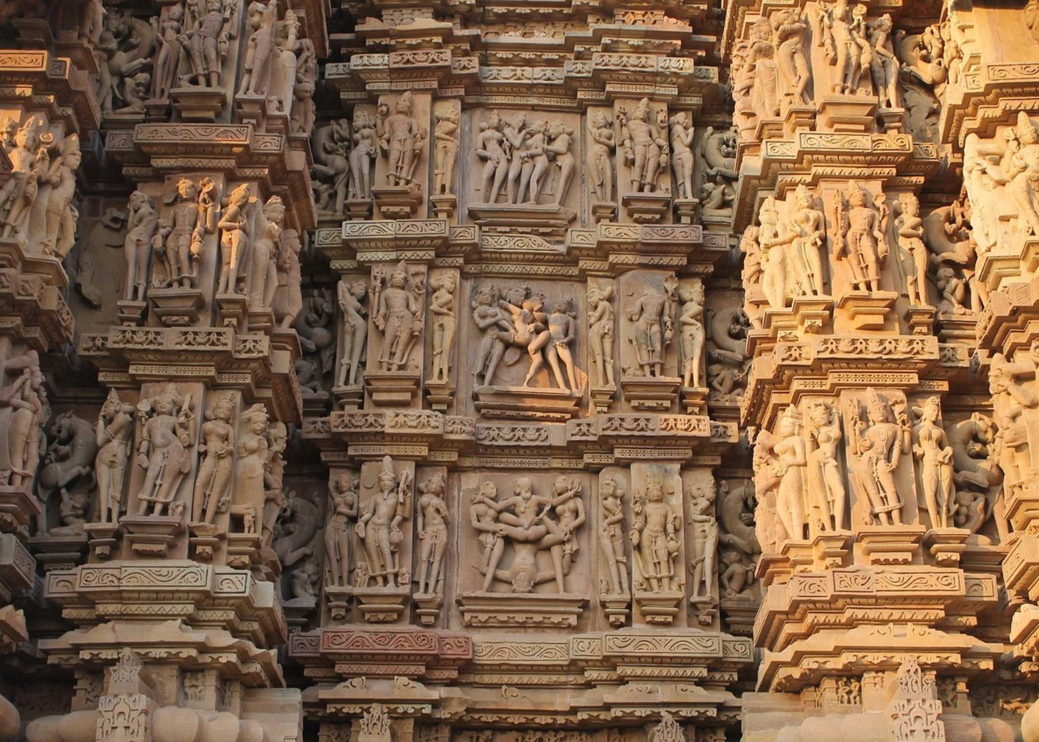 Los templos de Khajuraho